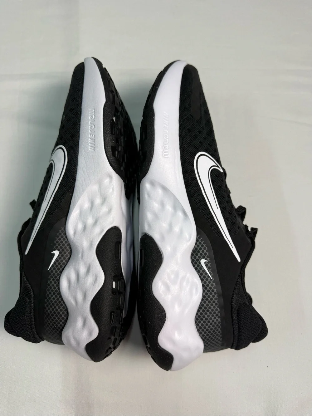 Nike Black and White Women's Running Sneakers